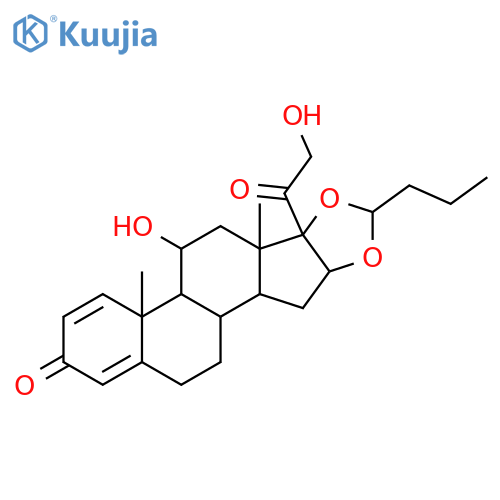Budesonide structure