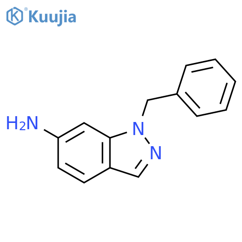 1-benzyl-1H-indazol-6-amine structure
