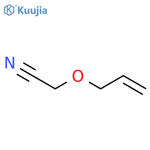 Acetonitrile, (2-propenyloxy)- structure