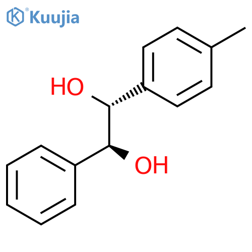 1,2-ETHANEDIOL, 1-(4-METHYLPHENYL)-2-PHENYL-, (R*,S*)- structure