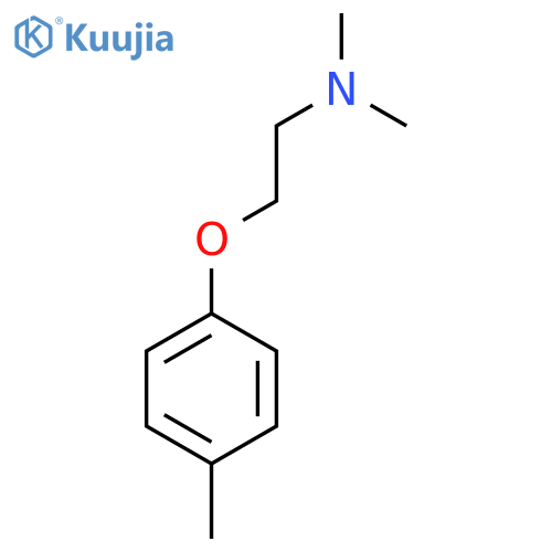 N,N-Dimethyl-2-(p-tolyloxy)ethanamine structure