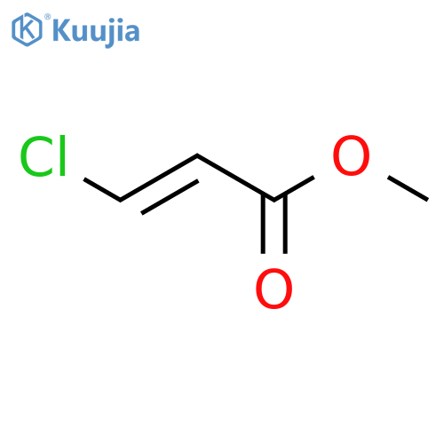 methyl (2E)-3-chloroprop-2-enoate structure