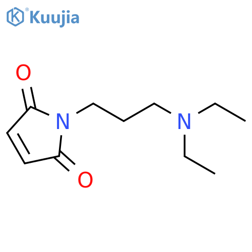 1H-Pyrrole-2,5-dione, 1-[3-(diethylamino)propyl]- structure