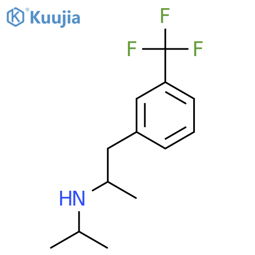 Benzeneethanamine, a-methyl-N-(1-methylethyl)-3-(trifluoromethyl)- structure