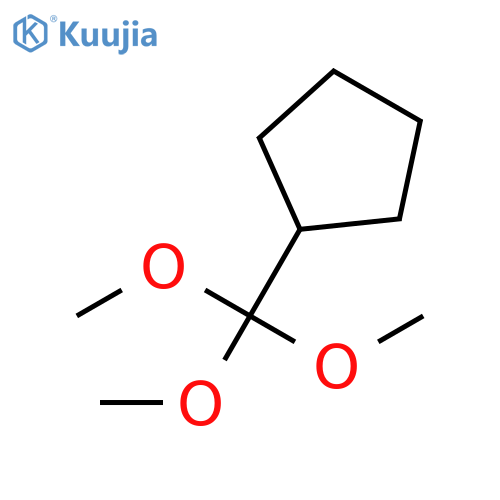 (trimethoxymethyl)cyclopentane structure