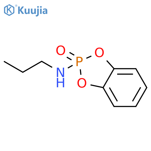 1,3,2-Benzodioxaphosphol-2-amine, N-propyl-, 2-oxide structure