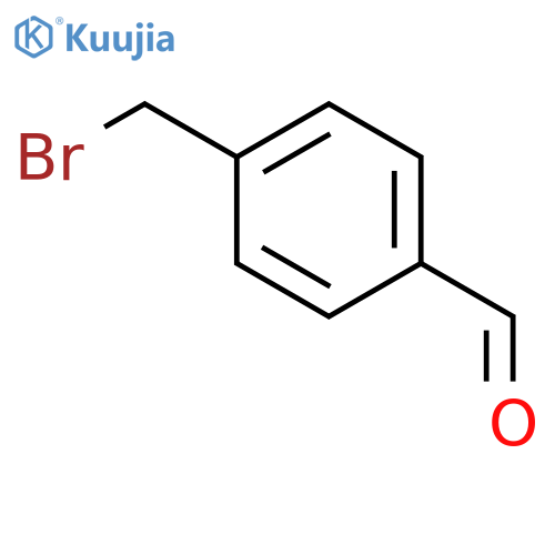 4-(Bromomethyl)benzaldehyde structure