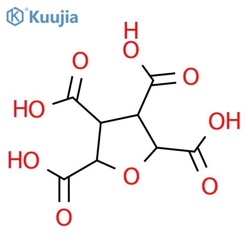 Furantetracarboxylic acid, tetrahydro- structure