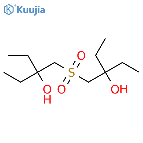 3-Pentanol,3,3'-[sulfonylbis(methylene)]bis- (9CI) structure