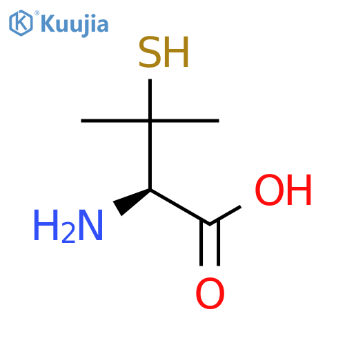 Valine, 3-mercapto- structure