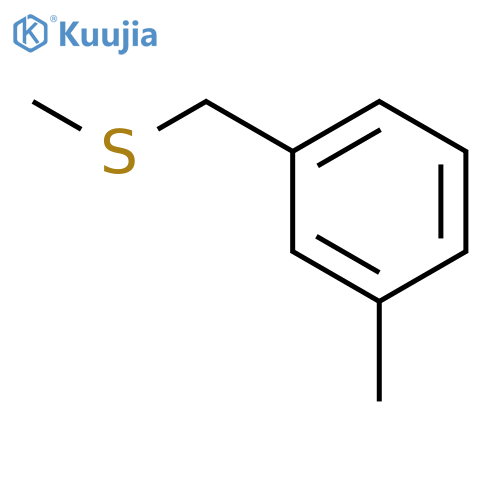 BENZENE, 1-METHYL-3-[(METHYLTHIO)METHYL]- structure