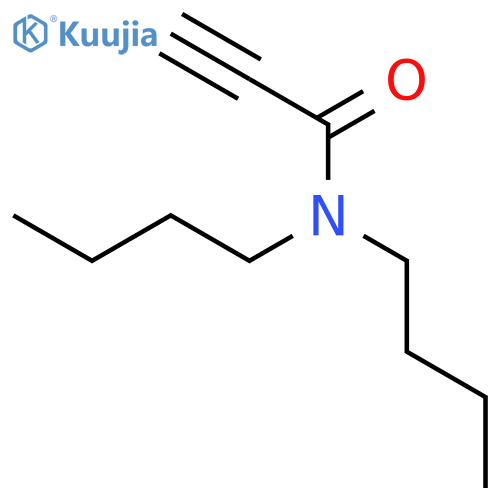 2-PROPYNAMIDE, N,N-DIBUTYL- structure