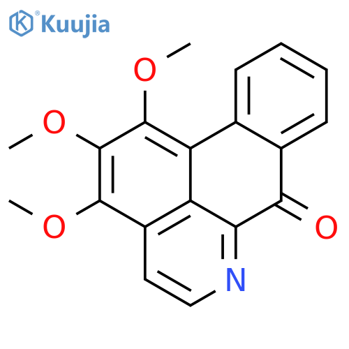 7H-Dibenzo[de,g]quinolin-7-one,1,2,3-trimethoxy- structure