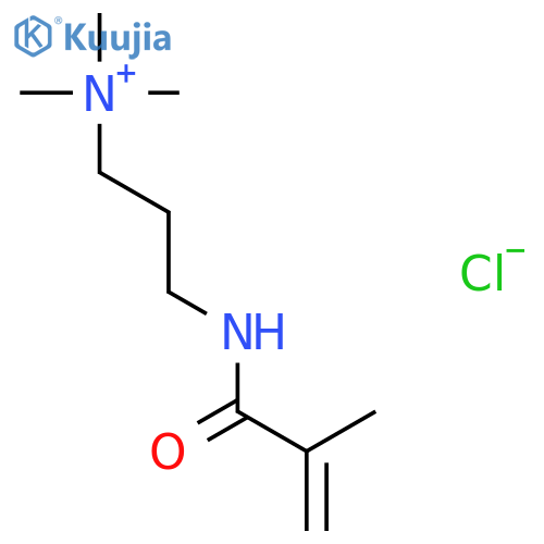 3-(Methacryloylamino)propyltrimethylammonium chloride solution - structure