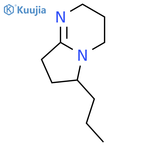 Pyrrolo[1,2-a]pyrimidine, 2,3,4,6,7,8-hexahydro-6-propyl- structure