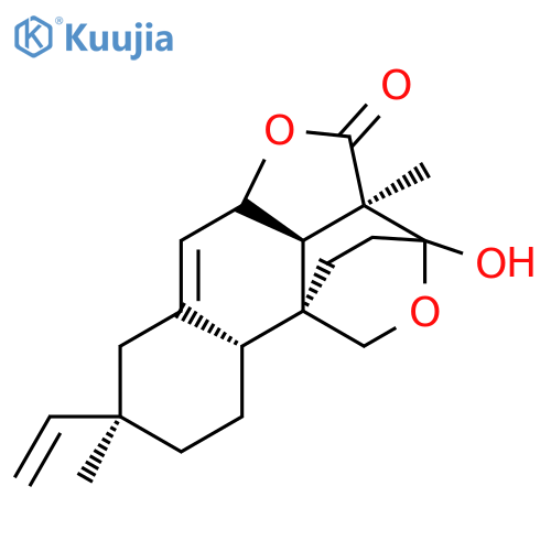 (3aR,8R,10aR,10bS,10cR)-8-ethenyl-3-hydroxy-3a,8-dimethyl-2,3,3a,5a,7,8,9,10,10a,10c-decahydro-1H,4H-3,10b-(epoxymethano)phenanthro[10,1-bc]furan-4-one structure