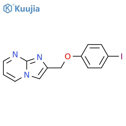 2-(4-iodophenoxy)methylimidazo1,2-apyrimidine structure