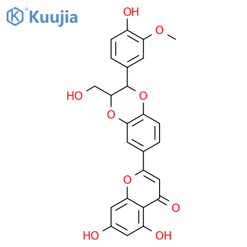 (Rac)-Hydnocarpin structure