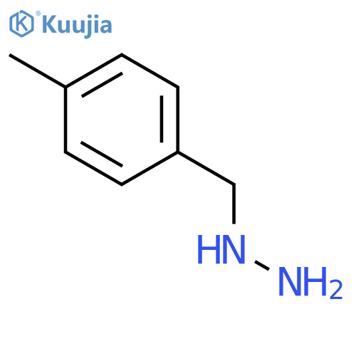 (4-Methylbenzyl)hydrazine structure