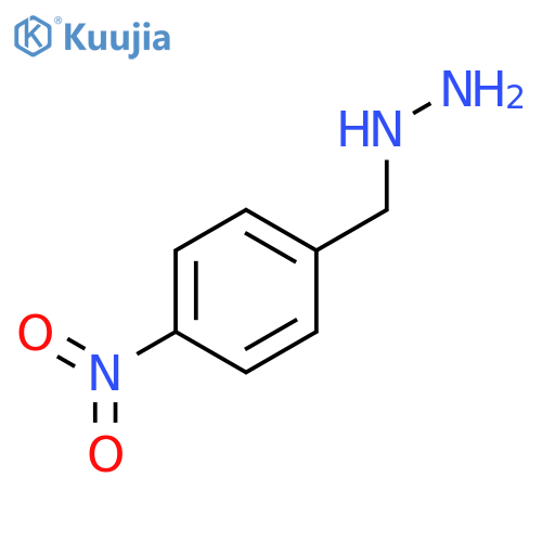 Hydrazine,  [(4-nitrophenyl)methyl]- structure