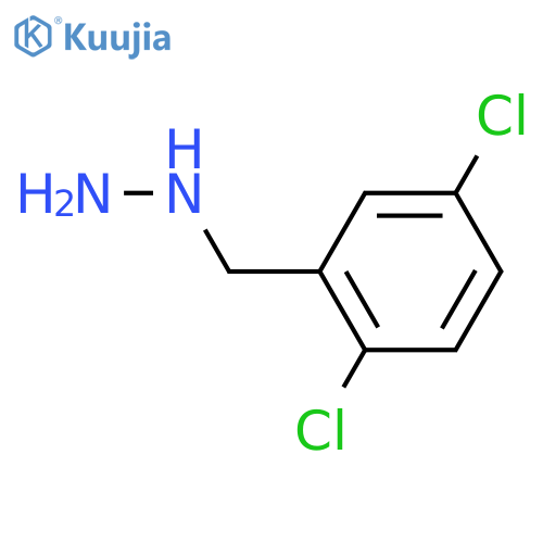 (2,5-dichlorophenyl)methylhydrazine structure