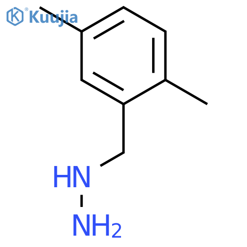 (2,5-dimethylphenyl)methylhydrazine structure