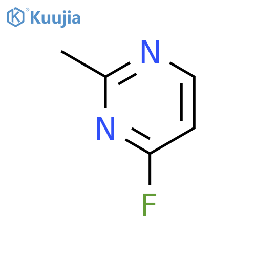 pyrimidine, 4-fluoro-2-methyl- (9ci) structure