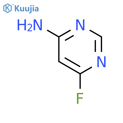 6-fluoropyrimidin-4-amine structure