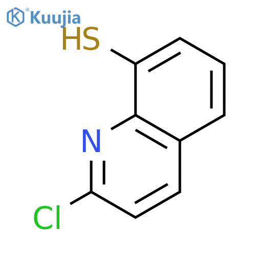 8-Quinolinethiol, 2-chloro- structure