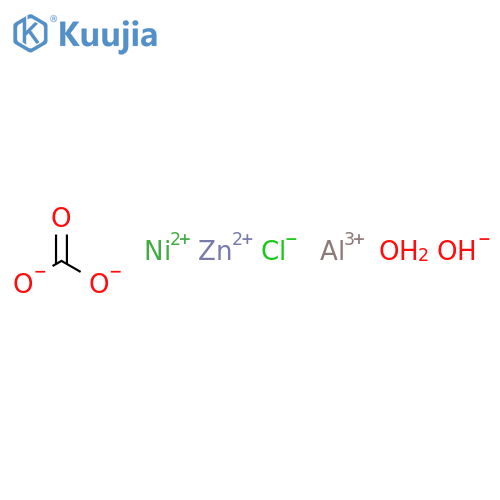 ALUMINUM NICKEL ZINC CARBONATE CHLORIDE HYDROXIDE, HYDRATE structure
