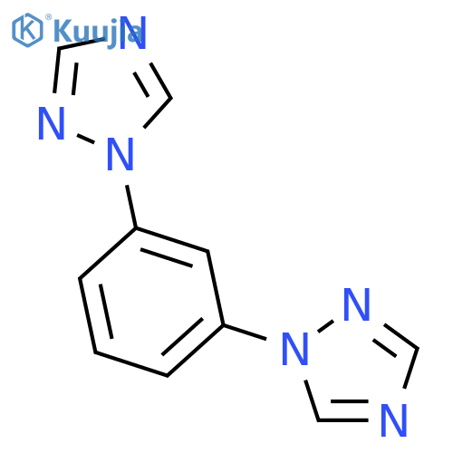 1,1'-(1,3-Phenylene)bis-1H-1,2,4-triazole structure