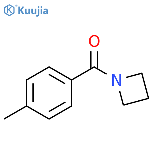 Azetidine, 1-(4-methylbenzoyl)- structure