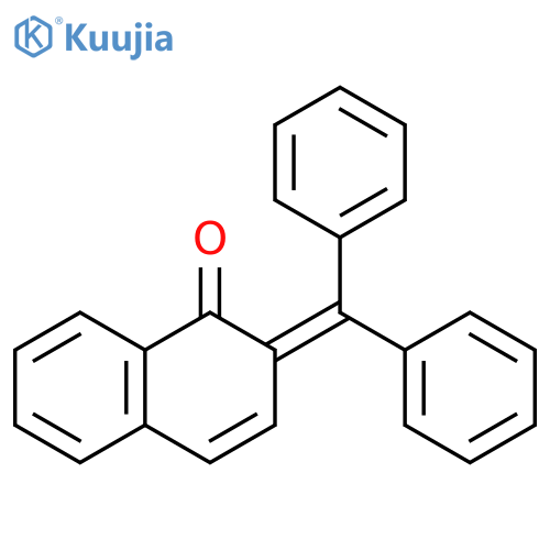 2-BENZHYDRYLIDENE-2H-NAPHTHALEN-1-ONE structure