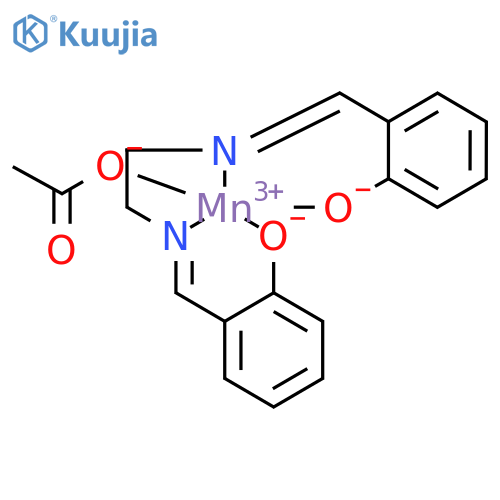 Manganese (Salen)acetate structure