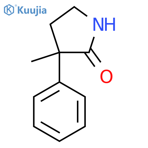 3-Methyl-3-phenylpyrrolidin-2-one structure