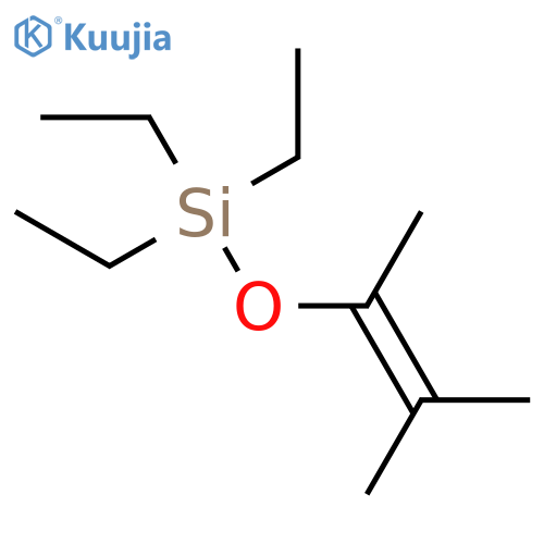 SILANE, [(1,2-DIMETHYL-1-PROPENYL)OXY]TRIETHYL- structure