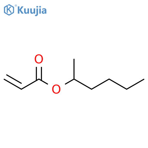 2-Propenoic acid,1-methylpentyl ester structure