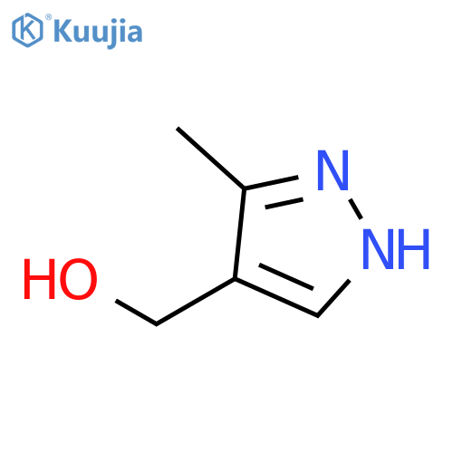 (3-Methyl-1H-pyrazol-4-yl)methanol structure