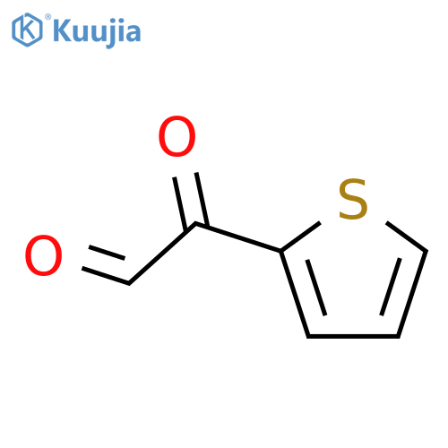 2-oxo-2-(thiophen-2-yl)acetaldehyde structure