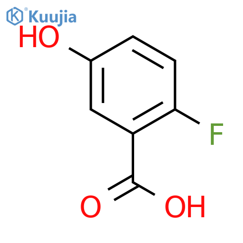 2-Fluoro-5-hydroxybenzoic acid structure