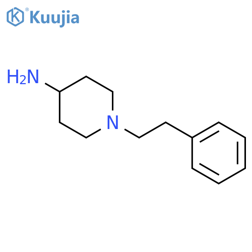 1-(2-Phenylethyl)-4-piperidinamine dihydrochloride structure