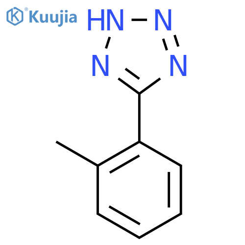 5-(2-methylphenyl)-2H-1,2,3,4-tetrazole structure