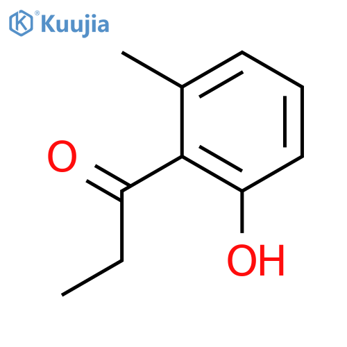 1-(2-Hydroxy-6-methylphenyl)propan-1-one structure