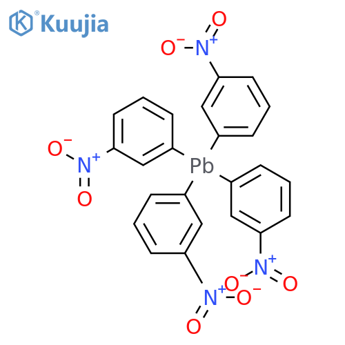 Plumbane, tetrakis(3-nitrophenyl)- structure