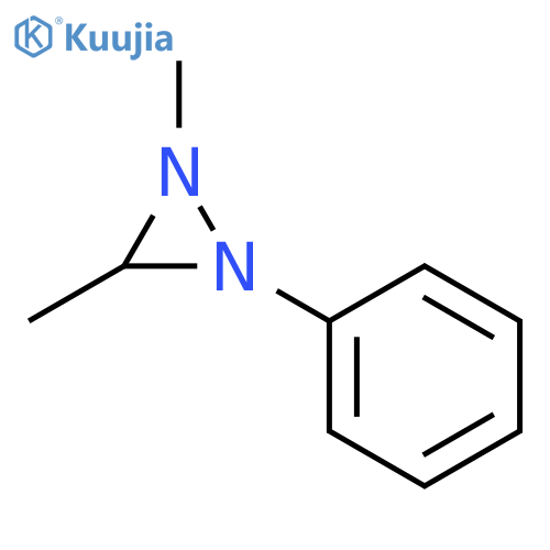 DIAZIRIDINE, 1,3-DIMETHYL-2-PHENYL- structure
