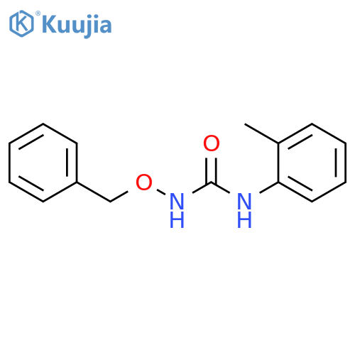 Urea, N-(2-methylphenyl)-N'-(phenylmethoxy)- structure