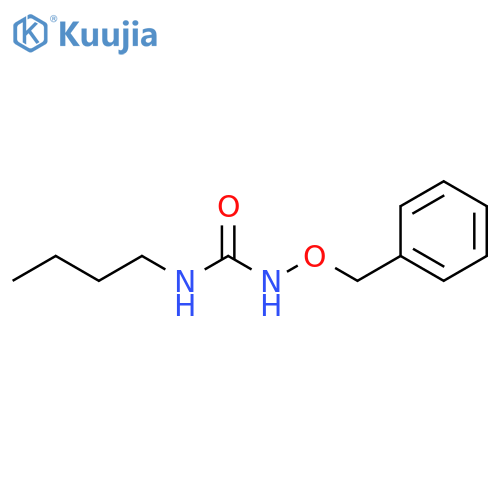 Urea, N-butyl-N'-(phenylmethoxy)- structure