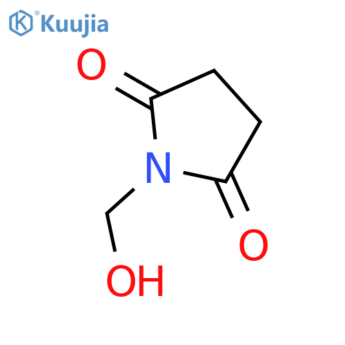 1-(Hydroxymethyl)pyrrolidine-2,5-dione structure