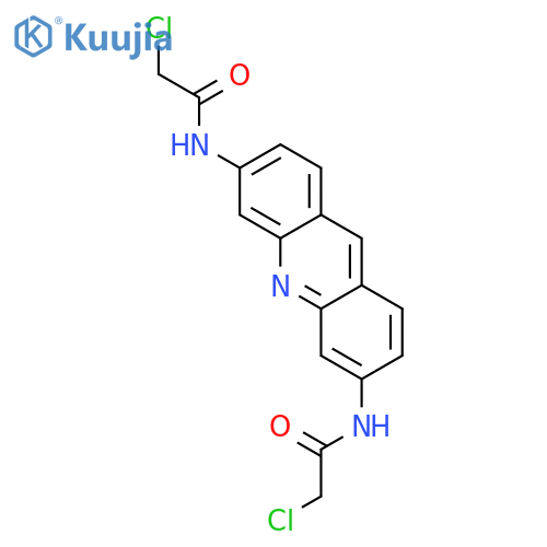 ACETAMIDE, N,N'-3,6-ACRIDINEDIYLBIS[2-CHLORO- structure