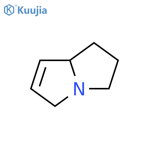 2,3,5,7a-tetrahydro-1h-pyrrolizine structure